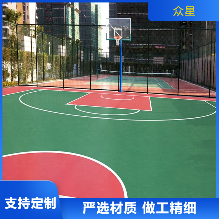 昆明市篮球场硅PU篮球场硅PU - 方案